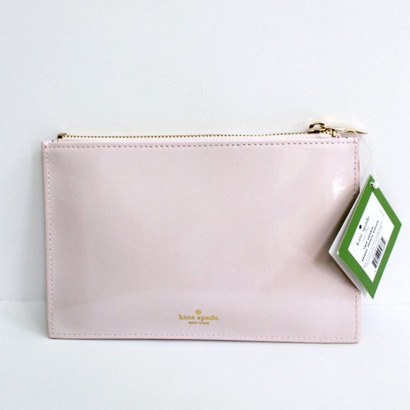 kate spade Two Hearts Bridal Pencil Case Pouch - Picture 3 of 4
